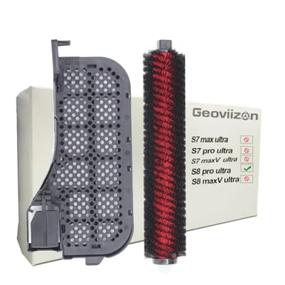 Imagen de Geoviizon Cepillo de mantenimiento y filtro agua, accesorio compatible con Roborock S8 Pro Ultra Totalmente automático Empty Wash Fill Dock (para Ultra)
