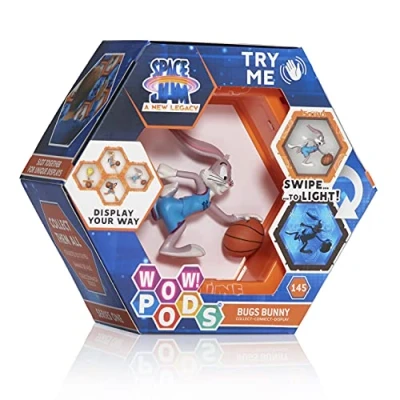 Imagen de WOW! PODS Colección Space Jam Bugs Figura Coleccionable con luz y Sensor de Movimiento (Deqube 918SJ100101)