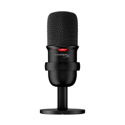 Imagen de Micrófono HyperX SoloCast, USB, Para PC/PS5/PS4/Mac, Sensibilidad 6 dB, Negro