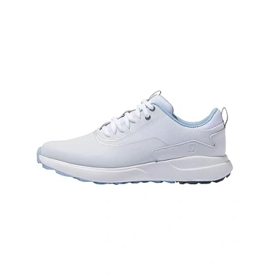 Imagen de FootJoy Performa, Zapatos de Golf Mujer, Blanco Azul, 38 EU Ancho