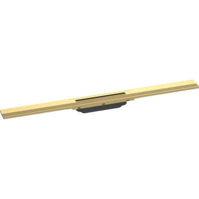 Imagen de hansgrohe 56044990 Juego de canaleta Ducha, Acabado Dorado Pulido, 80cm