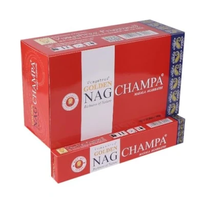 Imagen de Incienso Golden Nag Champa Rojo 15 Gr Sac y Satya