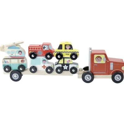 Imagen de Tractor con Vehículos Apilables