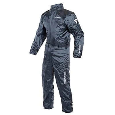 Imagen de Dainese Rain Suit, Traje Impermeable Antilluvia Moto, Ultraligero, Plegable, con insertos reflectantes
