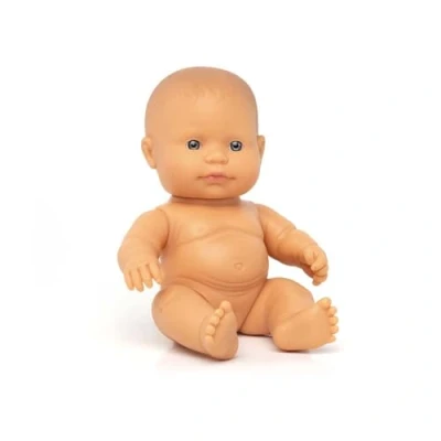 Imagen de Miniland Baby Europea Niña 21cm Muñeco, Color real (31142)