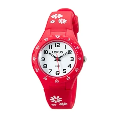 Imagen de Lorus Reloj Analógico para Chicas de Cuarzo con Correa en Silicona RRX57GX9