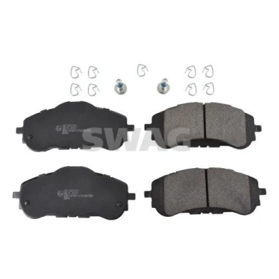 Imagen de SWAG 33 10 7488 Juego de pastillas freno Eje delantero con material fijación PEUGEOT: 308 II Hatchback, SW 2, I Hatchback