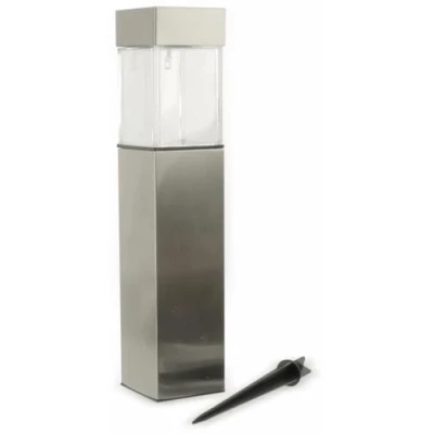 Imagen de Lámpara Grundig, acero, plateado, blanco, 5.5 x 39 cm