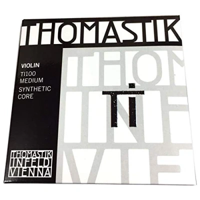 Imagen de Thomastik Infeld Cuerdas para violín TI Juego 4/4 con Re aluminio TI100