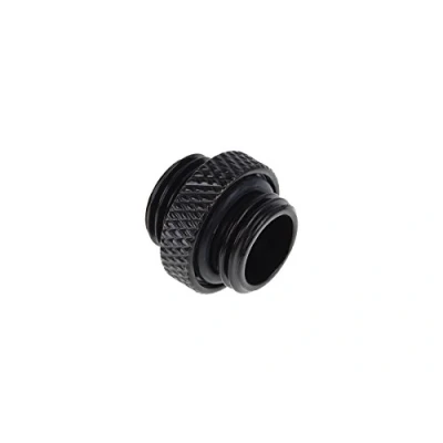 Imagen de AlphaCool 17399 Eiszapfen Double nippel G1/4 Outer Thread to Deep Black Refrigeración Líquida Conectores