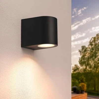Imagen de Ledvion Vesta Lámpara de pared LED para exteriores (redonda, GU10, exteriores, IP54)