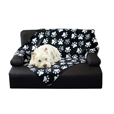 Imagen de Nobby Pippa 60875 Manta para Perros (100 x 150 cm, L), Color Negro