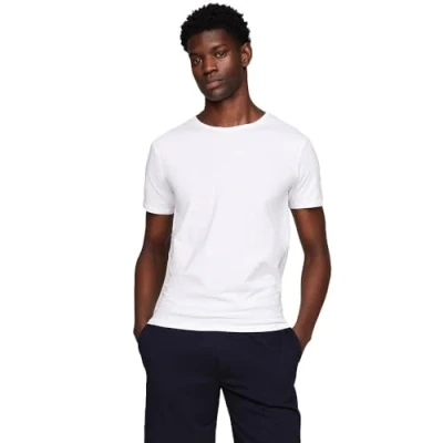 Imagen de Tommy Hilfiger TEE 3 PACK Camiseta de pijama, Hombre, Talla: Medium, White