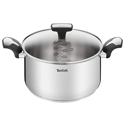 Imagen de Tefal Emotion E3014604 Olla (24 cm, 5 L, acero inoxidable)