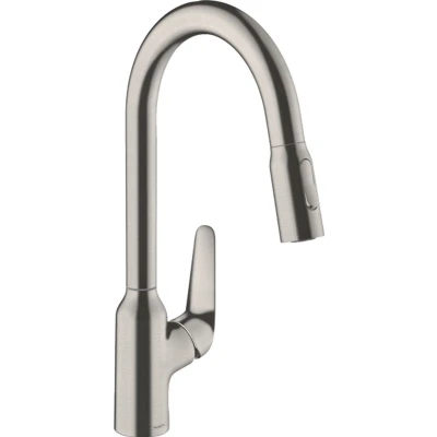 Imagen de hansgrohe M429 H180 mezclador monomando de cocina con ducha extraíble, cromo