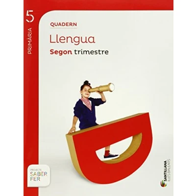 Imagen de QUADERN LLENGUA 5 PRIMARIA 2 TRIM SABER FER 9788468005843 (SABER HACER)