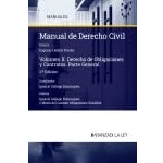 Imagen de Manual de Derecho civil: Vol. II. Obligaciones y contratos. Teoría general: 1 (Manuales)