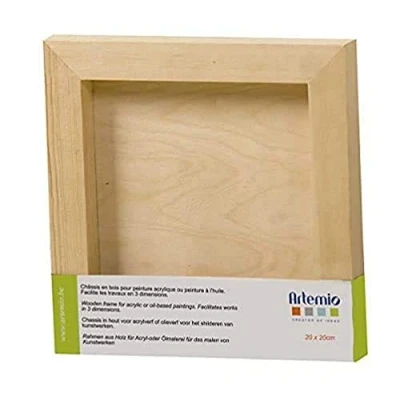 Imagen de Artémio Marco de Fotos Cuadrado 20 cm, diseño pájaros Decorativos Madera