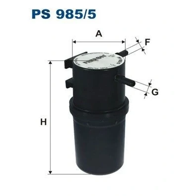Imagen de FILTRON PS 985/5 Filtro Combustible de tubería 10 VOLKSWAGEN: Amarok Pick up, Camión plataforma / Chasis