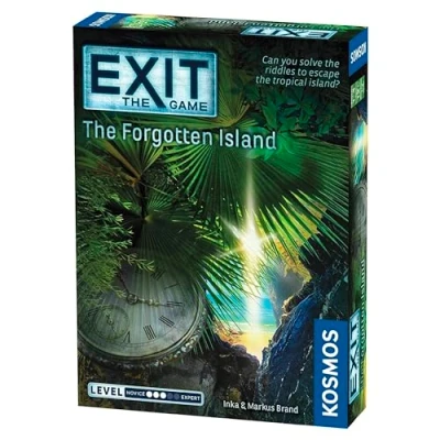 Imagen de Thames &amp; Kosmos Exit: The Forgotten Island Level: 3/5 Unique Escape Room Game 1 4 Players Puzzle Solving Strategy Board Games for Adults Kids, Ages 12+ 692858