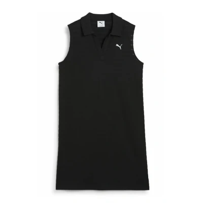 Imagen de Puma Elevated Strukturiertes ÄRMELLOSES Vestido de punto, Mujer, Talla: XS, Black