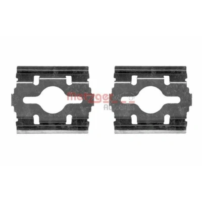 Imagen de METZGER 109 1657 Kit de accesorios, pastillas frenos IVECO: DAILY 3 Kasten/Kombi, 3, 2 Bus, NISSAN: Cabstar, FIAT: Ducato II Furgón