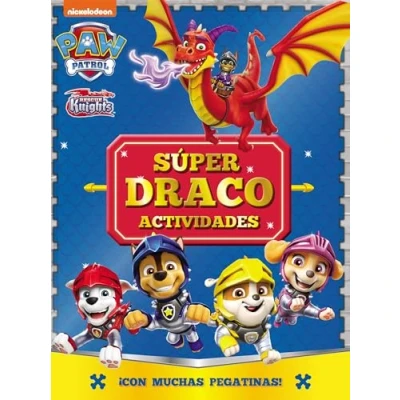 Imagen de Paw Patrol, Patrulla Canina Actividades Súper Draco ¡Con muchas pegatinas! (Nickelodeon)