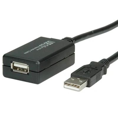 Imagen de Adaptador Value Usb 2.0 Extension Cable, Active With Repeater 12 M