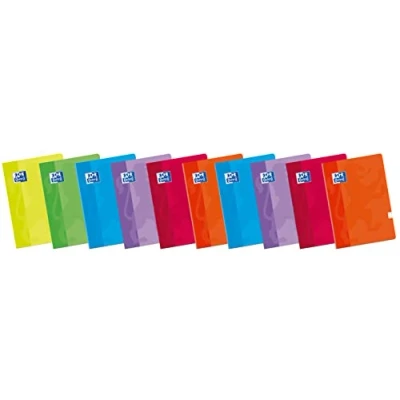 Imagen de Oxford Classic 100101228 Pack de 10 libretas grapadas tapa blanda, A4
