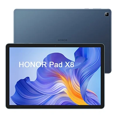Imagen de HONOR Pad X8 Tablet 4GB 64GB, Pantalla de 10,1 Pulgadas, Batería 5100mAh, Carga por Cable 10W (Tipo C), Magic UI 6.1, basado en Android 12, MediaTek MT8786, WiFi, con Servicio Google, Azul