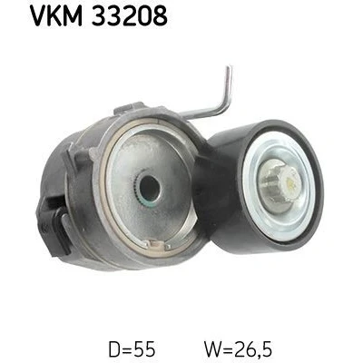 Imagen de SKF VKM 33208 Polea Tensora CITROËN: C4 Picasso 2, Berlingo II, II Hatchback, PEUGEOT: 308 SW 301 Berlina norauto, oscaro,