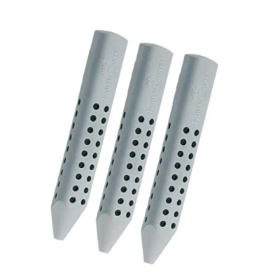 Imagen de Faber Castell Grip 2001 Borrador triangular (3 gris), 187100, 187100