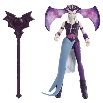 Imagen de Masters of the Universe Evil Lyn figura de acción, muñeca articulado juguete (Mattel HBL72)