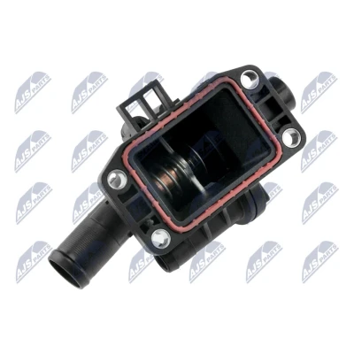 Imagen de NTY CTM PE 006 Termostato, refrigerante para carcasa (cárter) integrada FORD: Focus 2, C Max, FIESTA 5