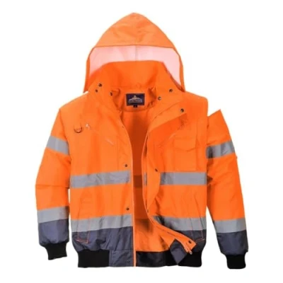 Imagen de Portwest Cazadora Contrast De Alta Visibilidad, Tamaño: 4XL, Color: Naranja/Marino, C465ONR4XL