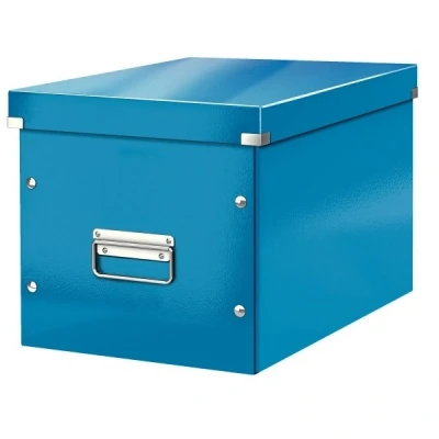 Imagen de Leitz Caja de almacenaje cúbica, Tamaño grande, Azul, Click &amp; Store, 61080036