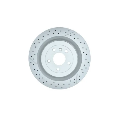 Imagen de HELLA 8DD 355 132 461 Disco de freno 345 26 05/06 112 ventilación interna, perforado revestido altamente carbonizado MERCEDES BENZ: Clase ML, GLS, GL
