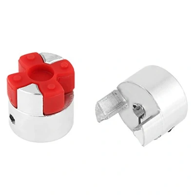 Imagen de Acoplamiento de flor ciruelo eje araña flexible Conector acoplador motor paso a CNC D20 L25 (5 mm x 8 mm)