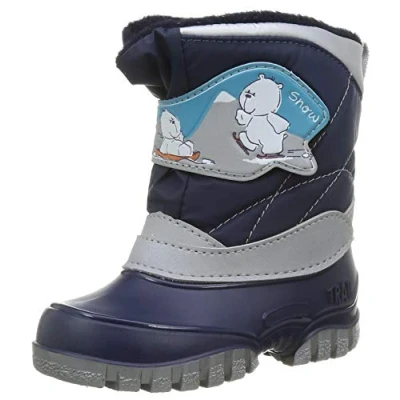 Imagen de Spirale Trolly, Botas para Nieve Unisex niños, Azul, 25 EU