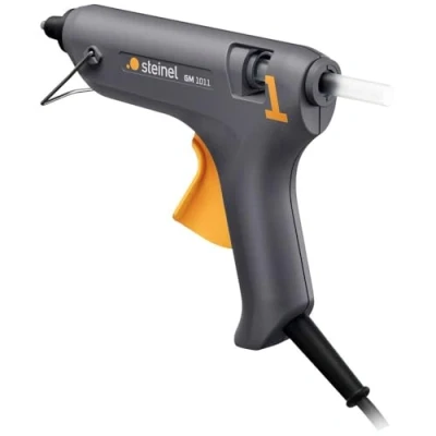 Imagen de Steinel GlueMatic 1011 Pistola termofusible con 2 barritas de adhesivo 11 mm y cable metros, ideal para trabajos bricolaje, manualidades decoraciones