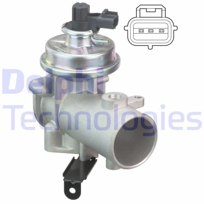 Imagen de DELPHI EG10492 12B1 Válvula EGR sin radiator FORD: Transit Mk5 Furgón, Camión de plataforma/Chasis, Bus