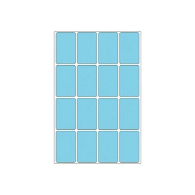 Imagen de HERMA 2453 Etiqueta autoadhesiva (2,5 cm, 4 11,1 cm) Azul