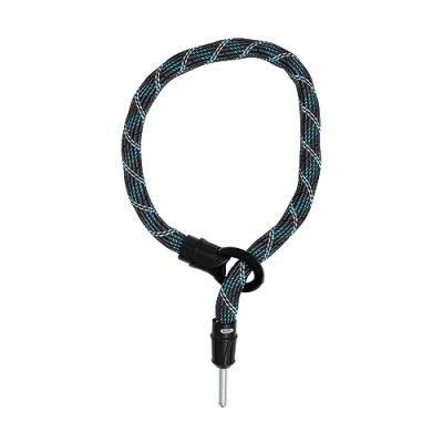 Imagen de ABUS Cadena de inserción para Candado cuadro IvyTex Adaptor Chain 6KS bicicleta con cubierta que repele la suciedad y humedad resistente 6 mm Gris, 85 cm