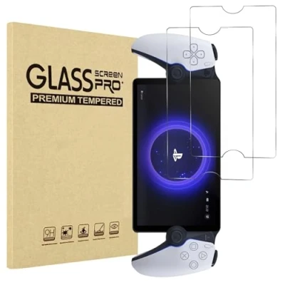 Imagen de PHONILLICO Protector de pantalla para Sony Playstation PS5 Portal (2 unidades)