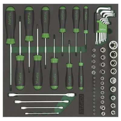 Imagen de TOPTUL BCFA1240 Piezas insertables de llave cubo Torx T40 Acero cromo vanadio