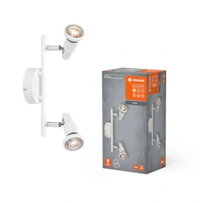 Imagen de LEDVANCE Downlight LED GU10, 2 luces, blanco