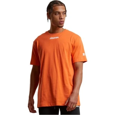 Imagen de Starter Essential Camiseta estampada, Hombre, Talla: XXL, Mandarin