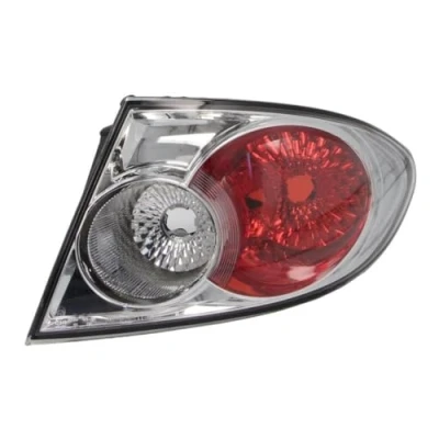 Imagen de TYC 11 0433 01 2 Piloto trasero derecha Parte exterior cromo sin portalámparas MAZDA: 6 Berlina, Hatchback