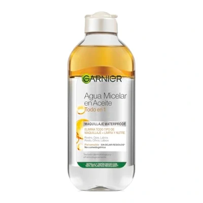Imagen de GARNIER Skin Active, Agua micelar (piel grasa, en aceite waterproof) 400 ml.