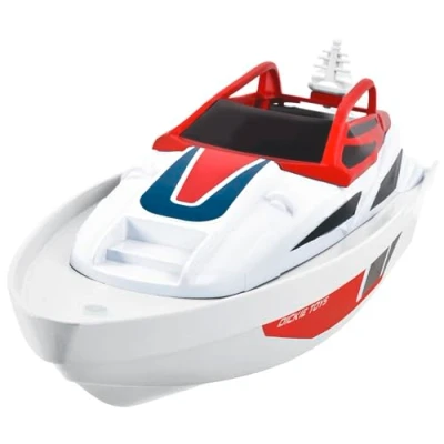 Imagen de Dickie Toys RC Sea Cruiser Barco por Control Remoto para niños a Partir de 6 años, hasta 2 km/h, 100% RTR con Mando Distancia 2,4 GHz (201106003)